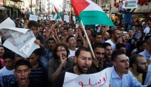 Palestinske demonstracije na Zapadnoj obali (pod kontrolom Izraela)